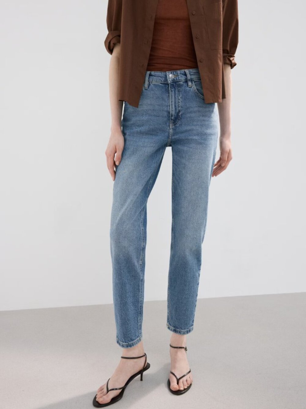 ✨ MNG Mango Newmom High-Rise Jeans 8 NWT